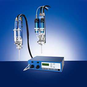 产品视频双液容积计量式数控点胶机DUAL MPP